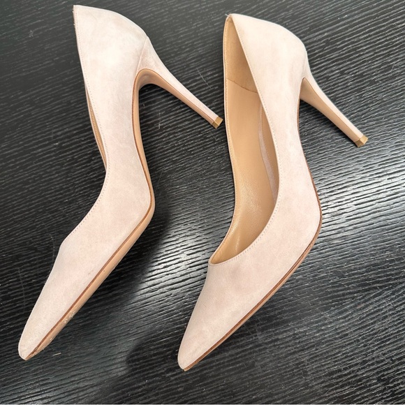 Gianvito Rossi Suede Heels 41 - Picture 6 of 10
